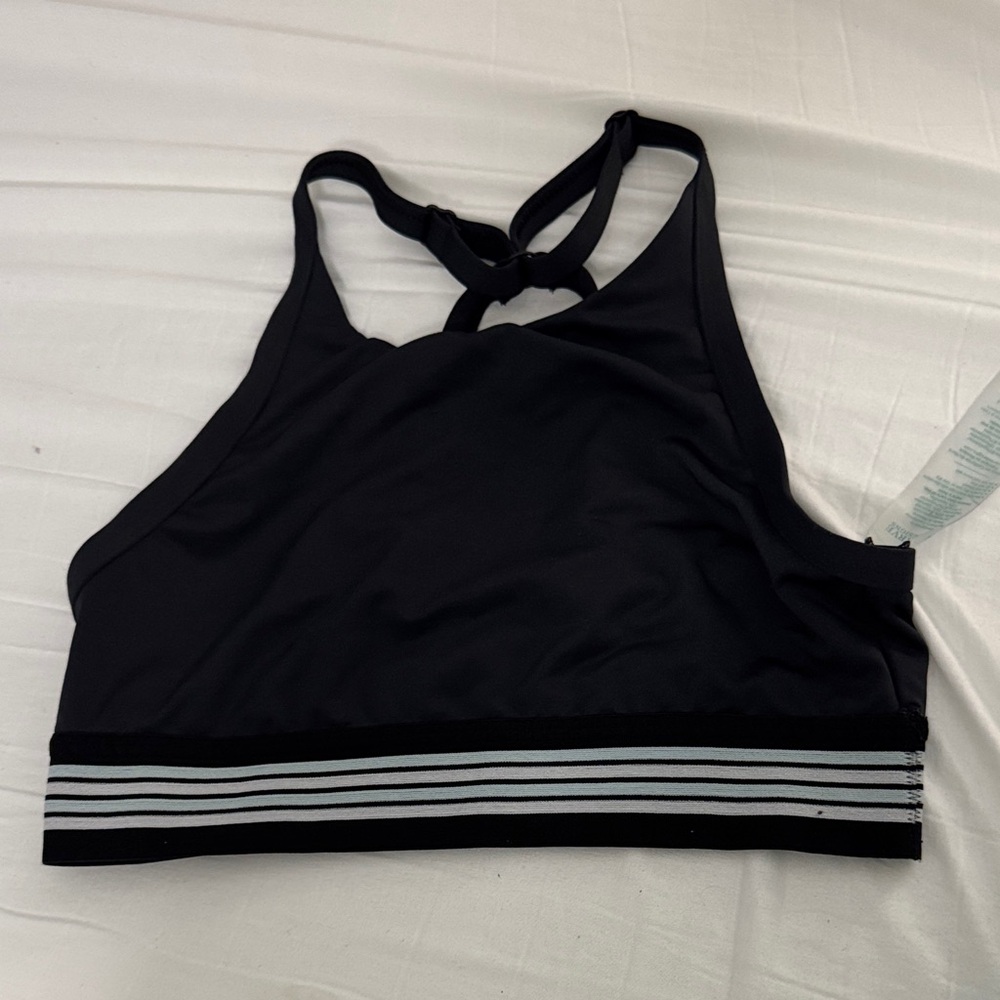 Carve Designs Black Strappy Sports Bra or Bikini Top - like new